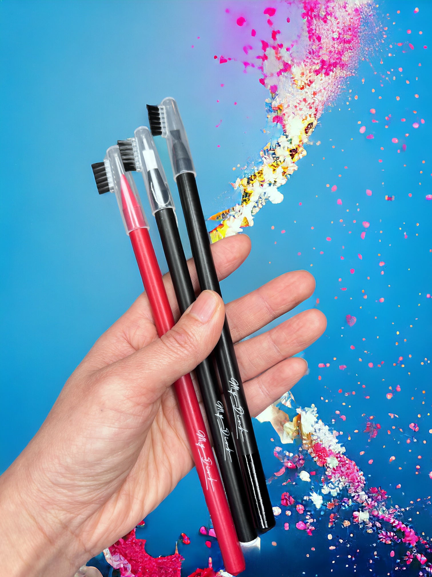 Brow Mapping Pencil – 5 mm (sort/rød/hvid/)