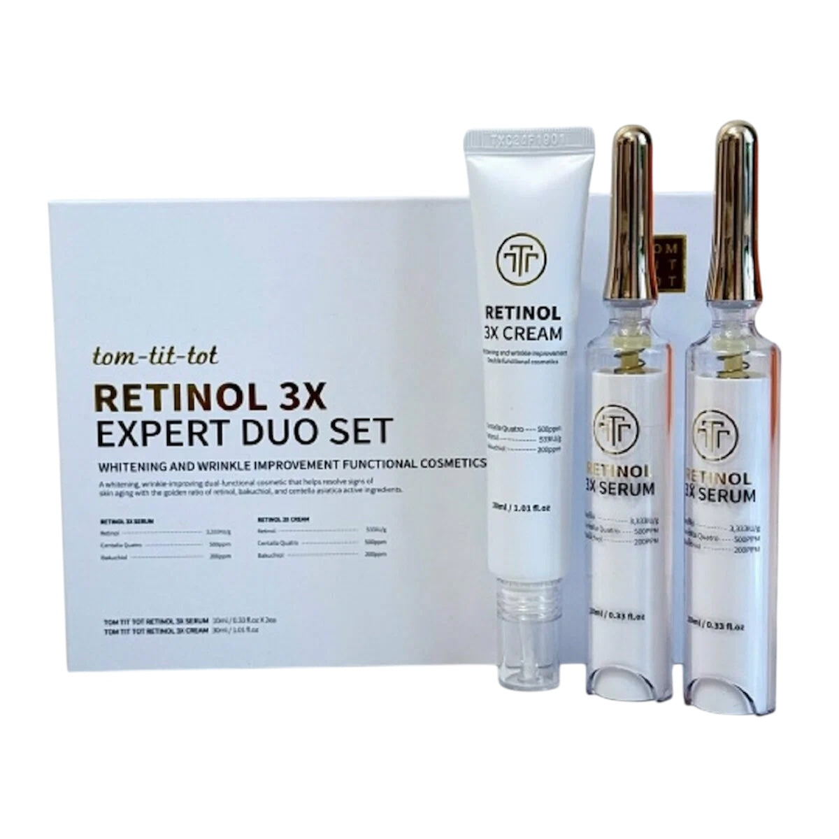 Tom-Tit-Tot - Retinol 3X Expert Duo Set