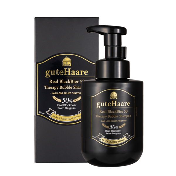 guteHaare - Real BlackBier 50 Therapy Bubble Shampoo 500ml