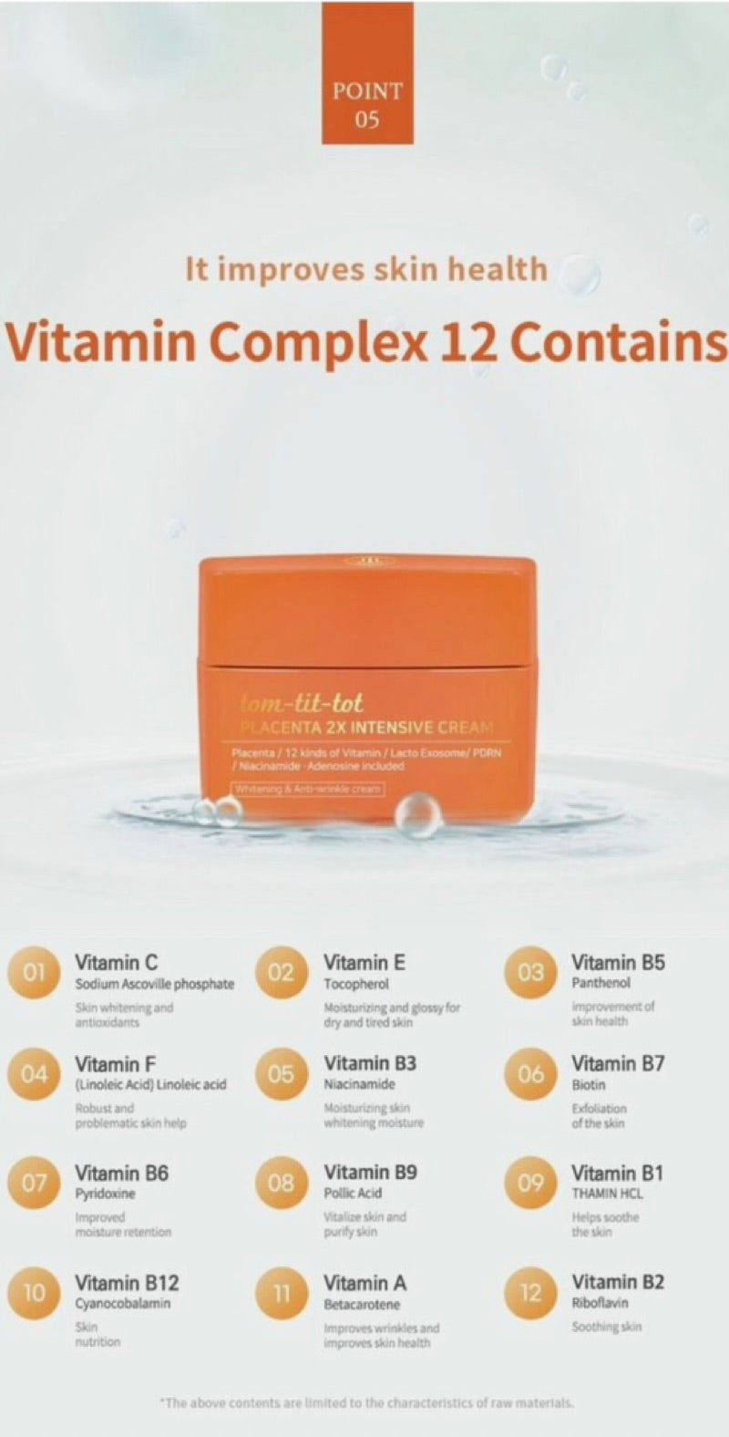 Tom-Tit-Tot - Placenta 2X Intensive Cream