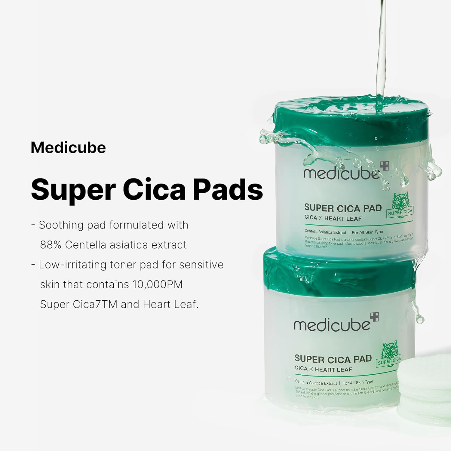 Medicube Super Cica Facial Toner Pads