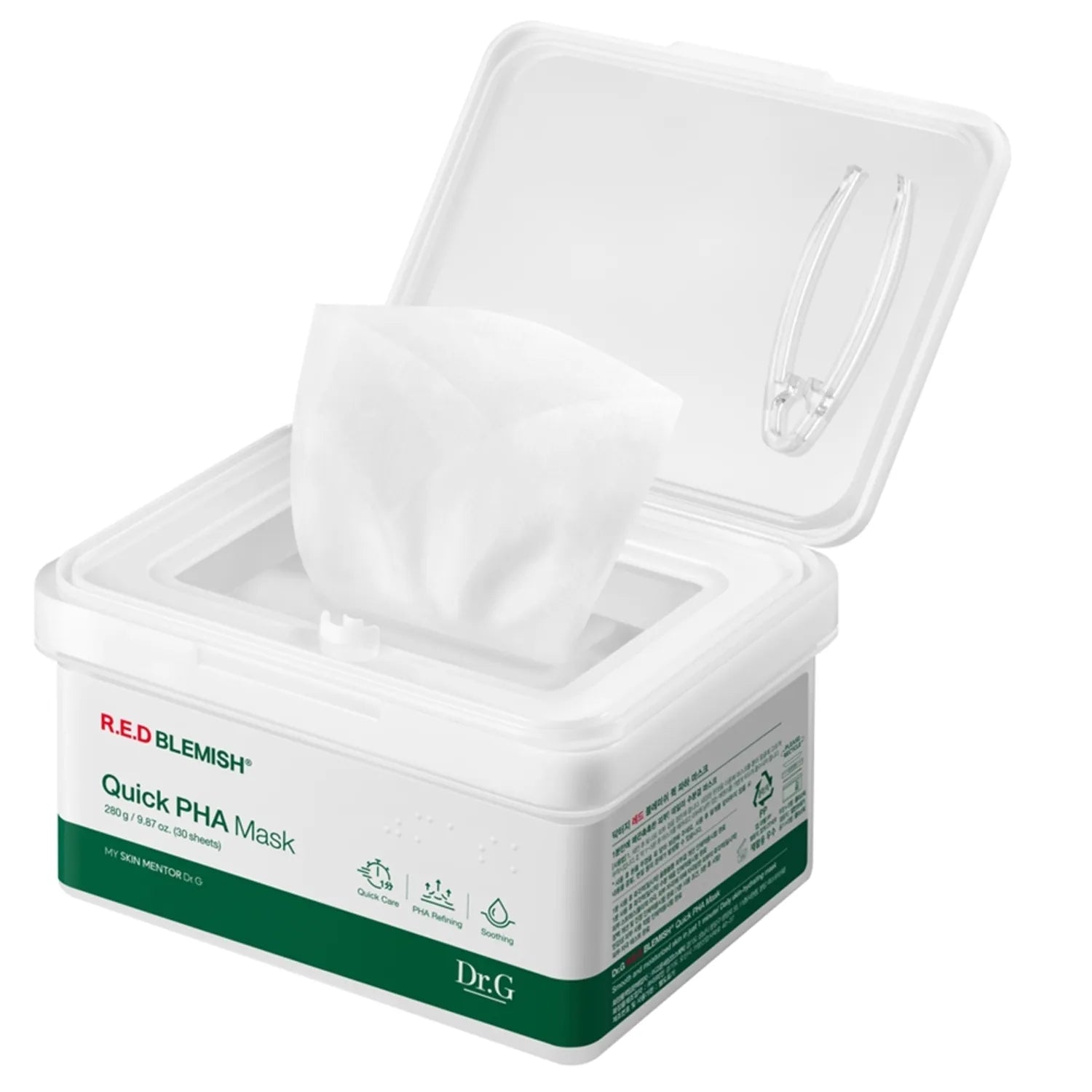 Dr.G -  R.E.D Blemish Quick PHA Mask 30stk