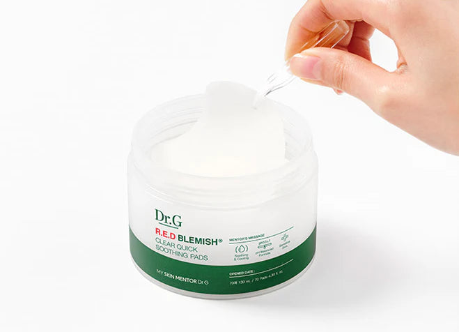 Dr.G - R.E.D Blemish Clear Quick Soothing Pads 70stk