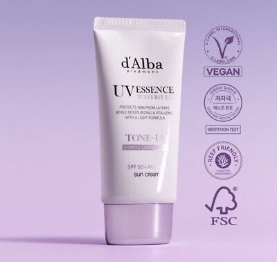 d’Alba - UV Essence Waterfull+ Tone-Up Purple Correcting SPF50+ PA++++ 50ml