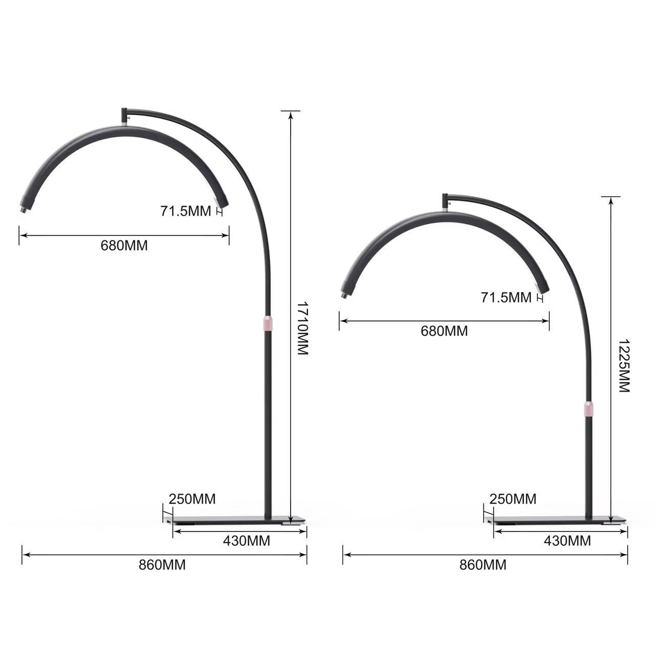 Moon Shape Lampe