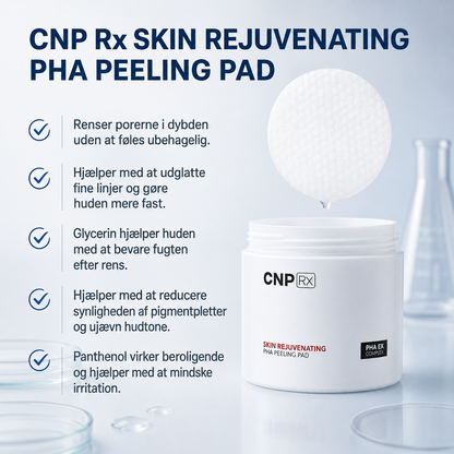 CNP Rx Skin Rejuvenating PHA Peeling Pad 60stk/150ml