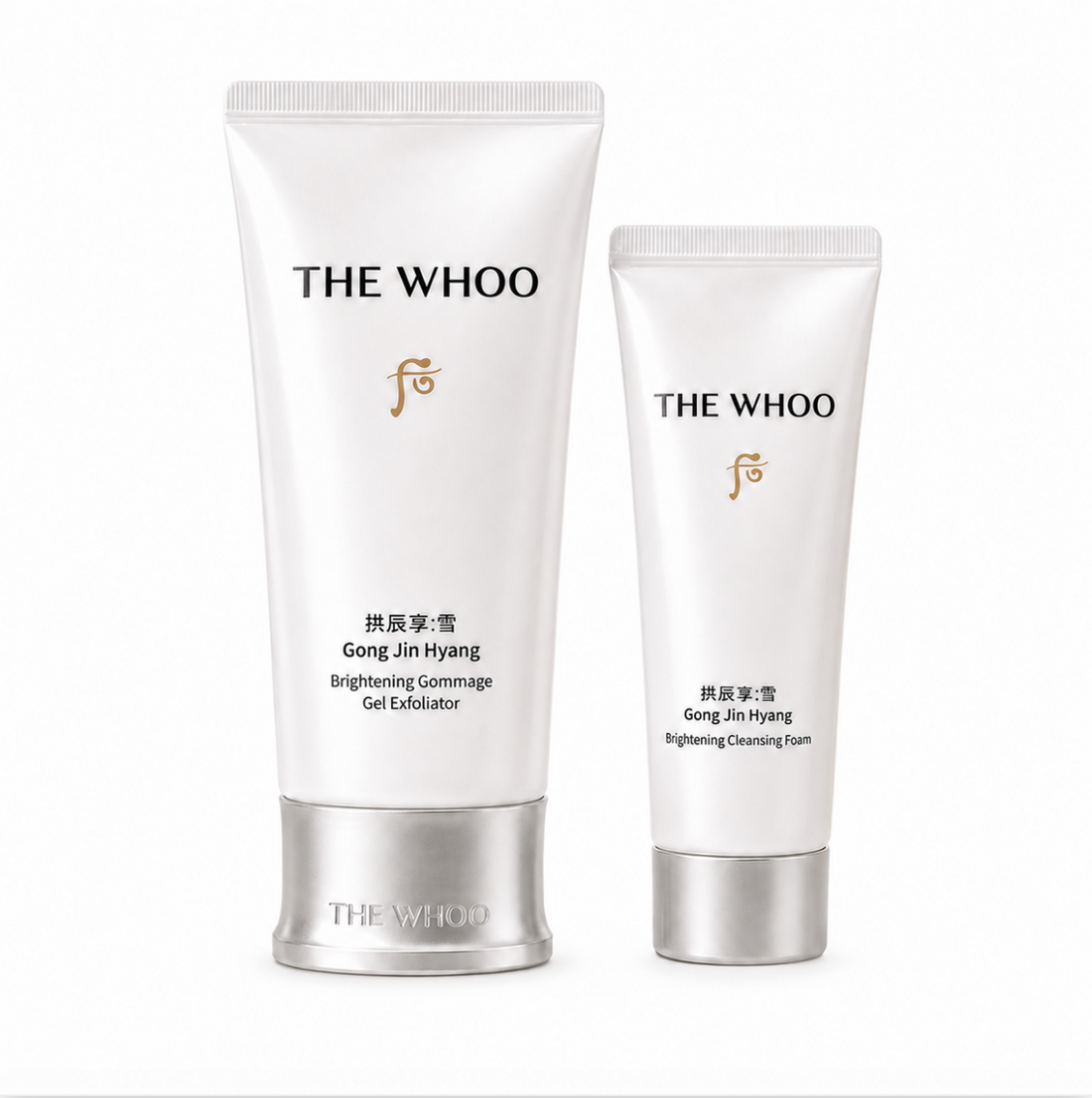 THE WHOO - Gongjinhyang Brightening Exfoliator Special Set 100ml peel + 40ml cleanser