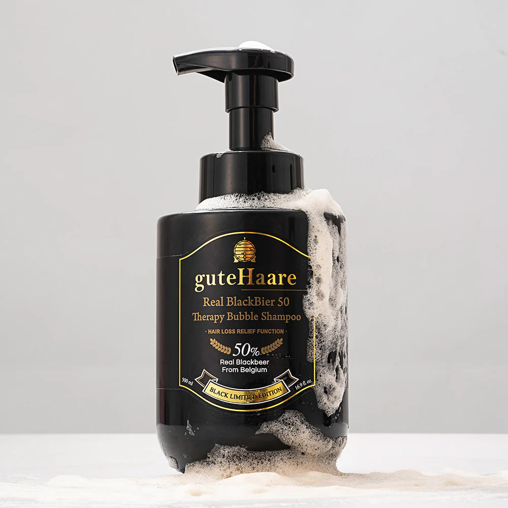 guteHaare - Real BlackBier 50 Therapy Bubble Shampoo 500ml