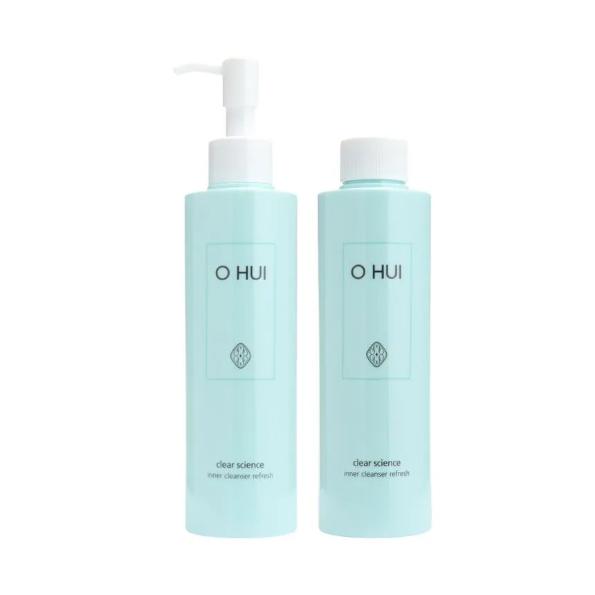 O HUI - Clear Science Inner Cleanser Refresh Set 2x200ml