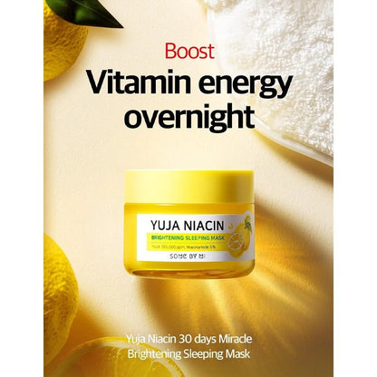 Some By Mi Yuja Niacin Brightening Sleeping Mask 60ml
