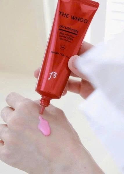 THE WHOO - UV Ultimate Red Vitamin Sunscreen SPF50+ PA++++ Special Set 75ml