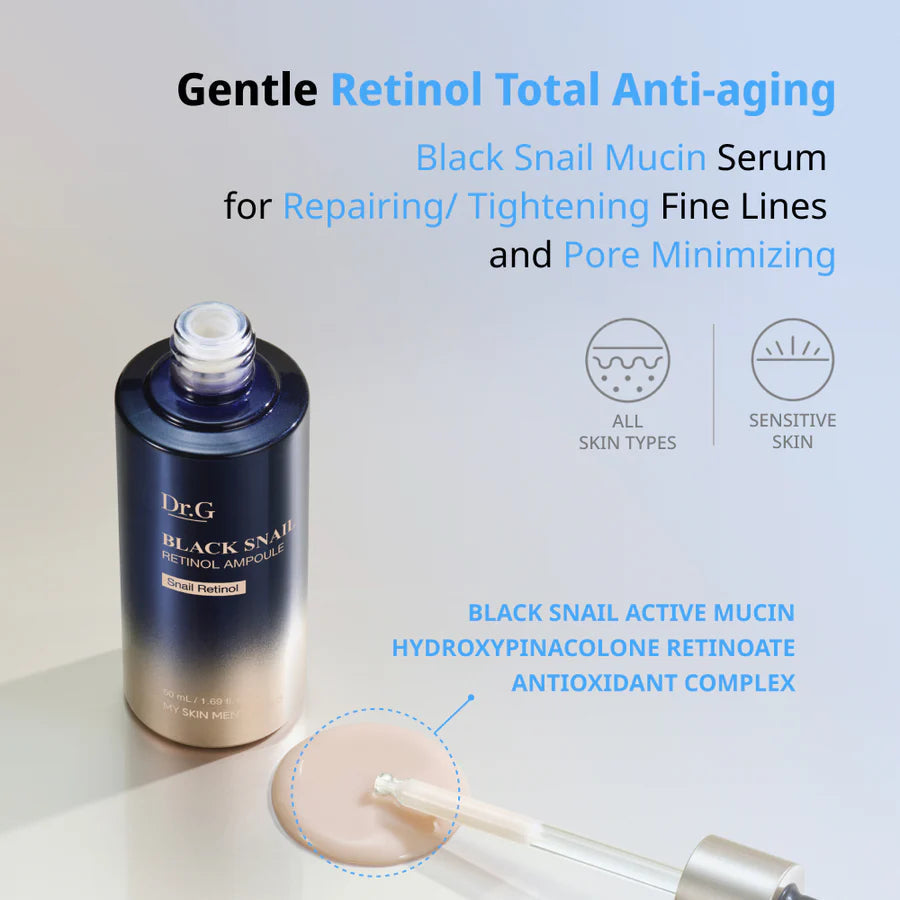 Dr.G - Black Snail Retinol Ampoule 50ml