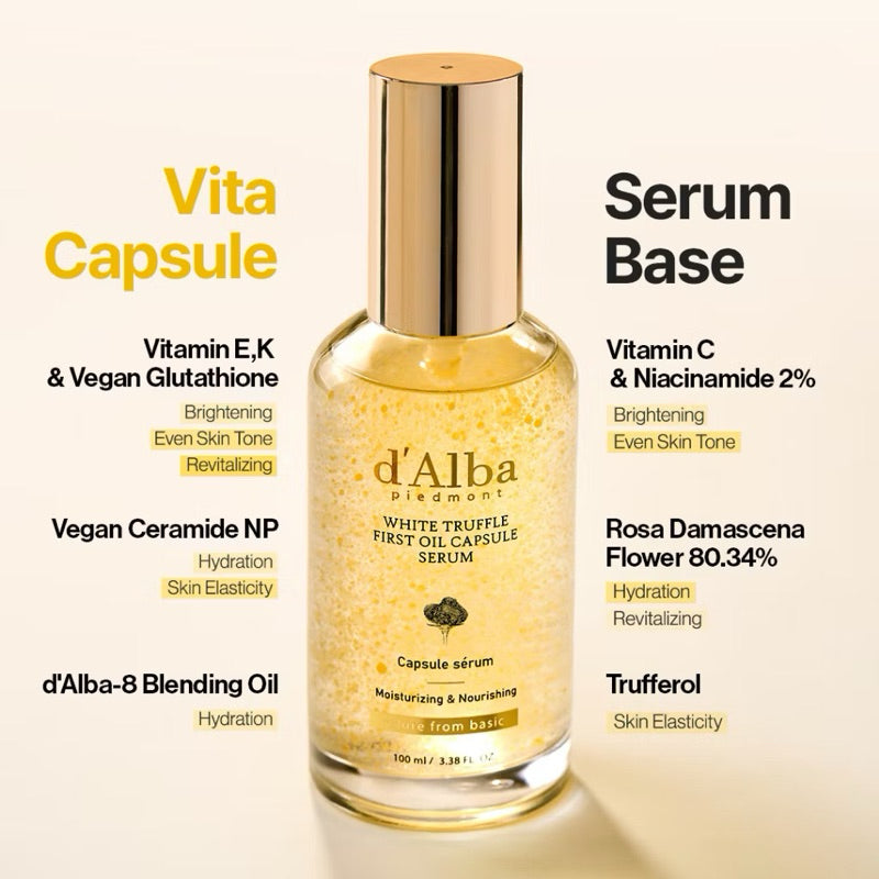 d’Alba - White Truffle First Oil Capsule Serum 50ml