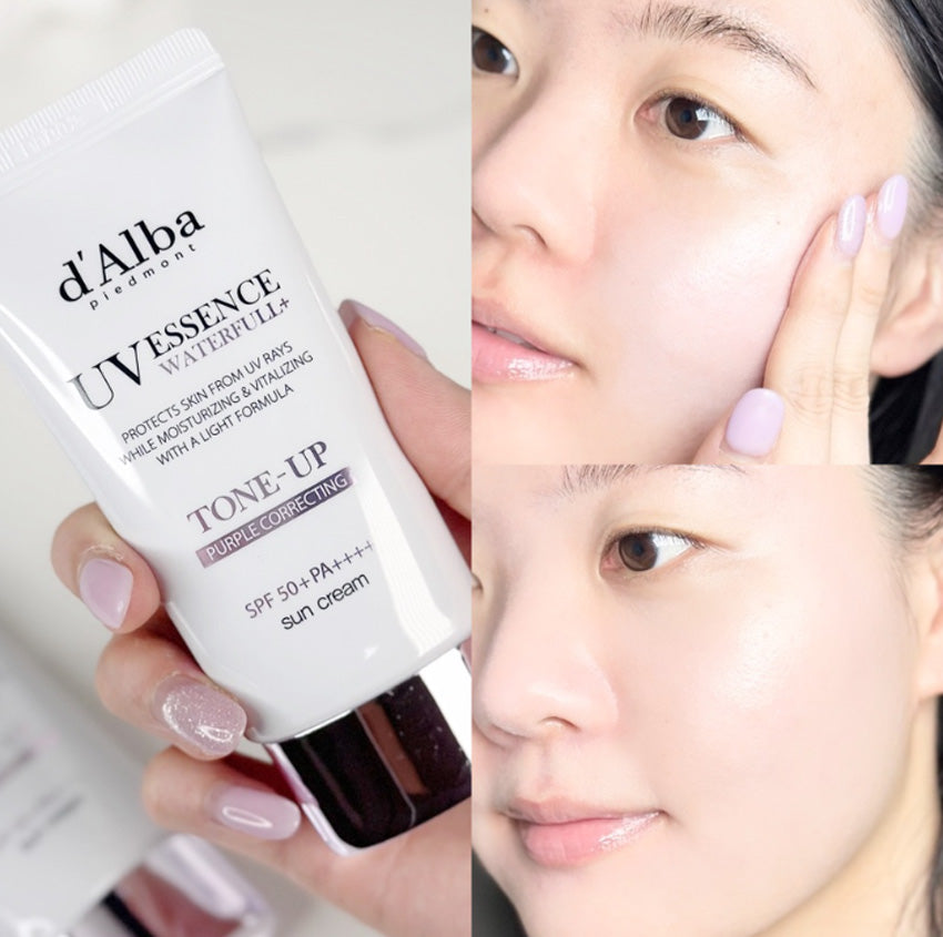 d’Alba - UV Essence Waterfull+ Tone-Up Purple Correcting SPF50+ PA++++ 50ml