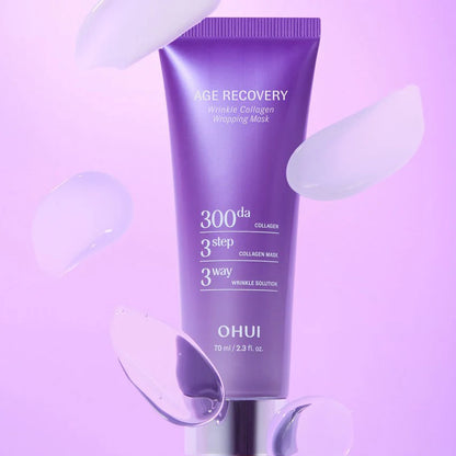 O HUI – Age Recovery Wrinkle Collagen Wrapping Mask 70ml