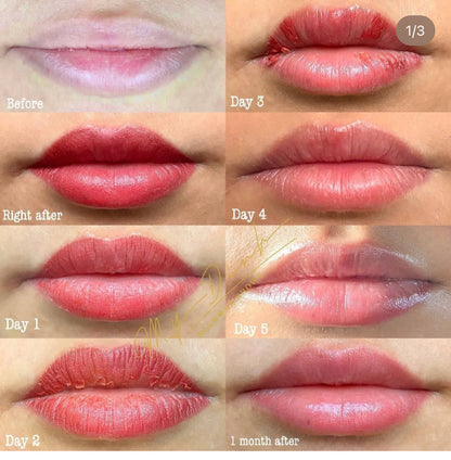 Lips: Choose different colors